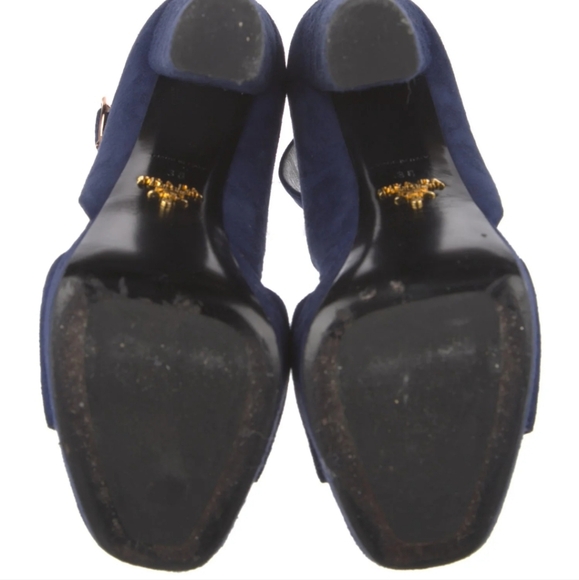 PRADA Suede Sandals...Size 8 - Picture 4 of 4